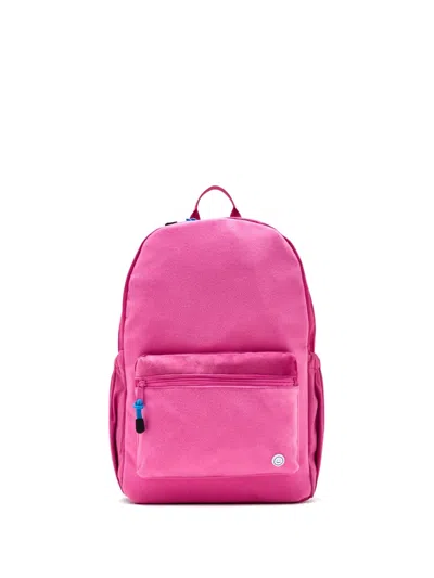 Becco Bags Zipped-pocket Backpack In Pink