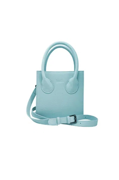 Beck Pixie Micro Bag In Audrey Blue In Multi