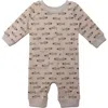 Beckett And Bear Isaiah Romper In Brown