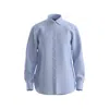 Beckham X Boss Buttoned Shirt In Blue