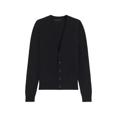 Beckham X Boss By Beckham V-neck Cardigan In Black