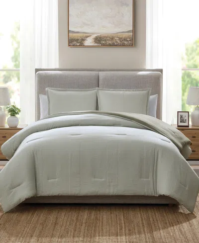 Becki Owens Ryan Stripe 3-pc. Comforter Set, Full/queen In Gray