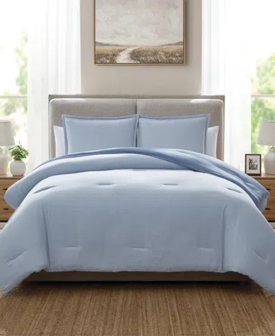 Becki Owens Ryan Stripe 3-pc. Comforter Set, King In Blue