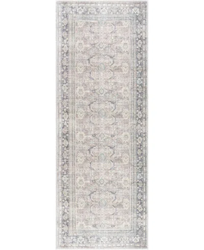 Becki Owens X Livabliss Darling Machine Washable 527090 2'7" X 7'3" Runner Area Rug In Brown