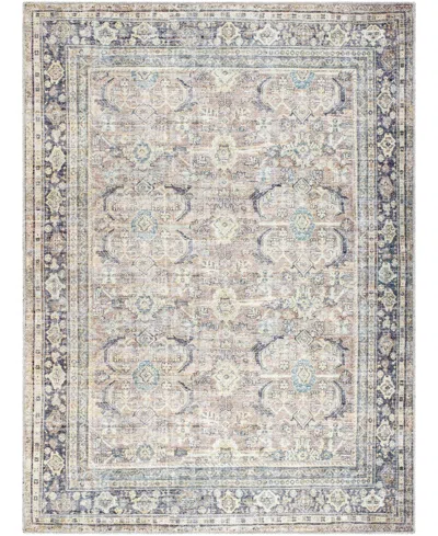 Becki Owens X Livabliss Darling Machine Washable 527090 6'7" X 9' Area Rug In Brown