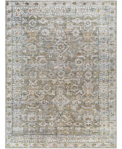 Becki Owens X Livabliss Darling Machine Washable 527923 5'3" X 7' Area Rug In Olive