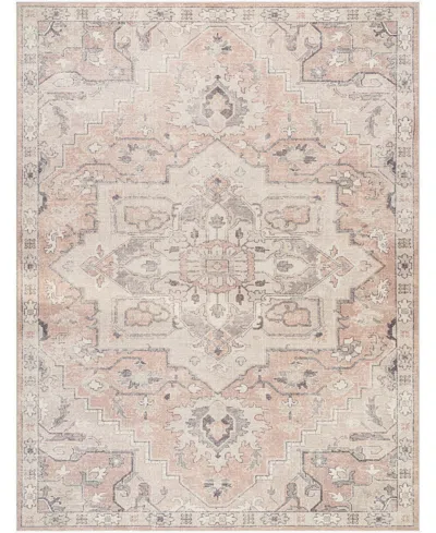 Becki Owens X Livabliss Elle Machine Washable 112429 3'11" X 5'7" Area Rug In Taupe