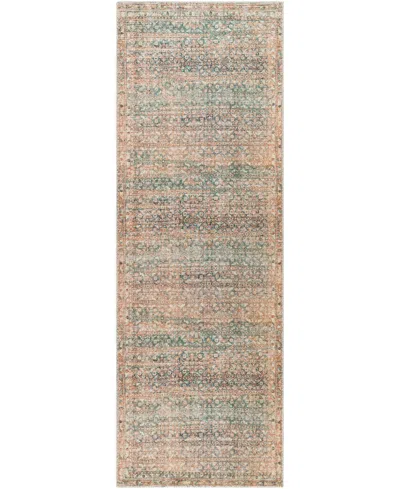 Becki Owens X Livabliss Marlene 490044 2'7" X 7'3" Runner Area Rug In Sage,brown