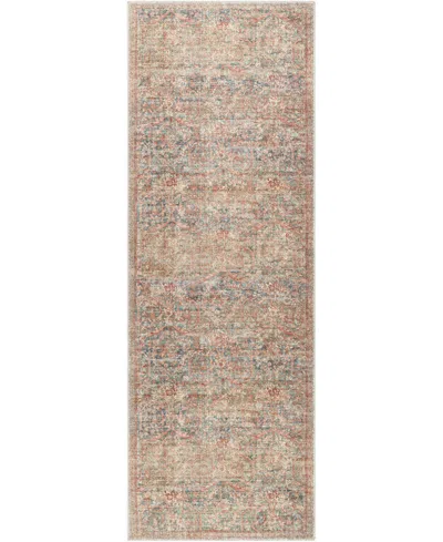 Becki Owens X Livabliss Marlene 490077 2'7" X 7'3" Runner Area Rug In Beige