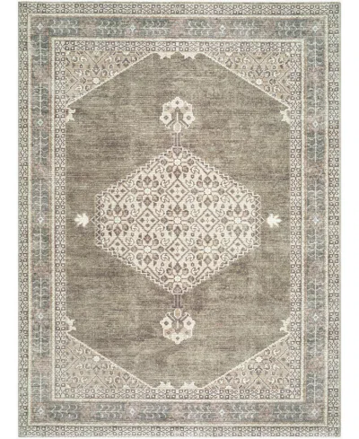 Becki Owens X Livabliss Midtown Machine Washable 89183 7'10" X 10' Area Rug In Olive