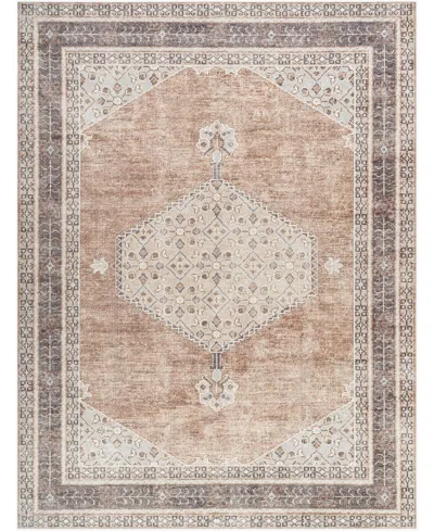 Becki Owens X Livabliss Midtown Machine Washable 89183 9'2" X 12' Area Rug In Tan