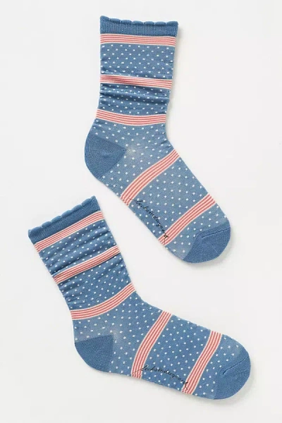 Becksondergaard Mandi Visca Socks In Blue