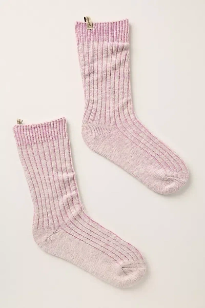 Becksondergaard Melange Cotta Socks In Pink