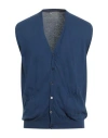 Become Man Cardigan Navy Size 42 Cotton