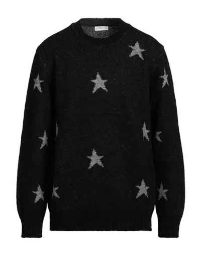 Become Man Sweater Black Size 46 Acrylic, Polyamide, Wool, Mohair Wool