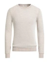 Become Man Sweater Camel Size 38 Acrylic, Merino Wool, Wool, Viscose In Sand