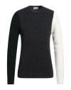 Become Man Sweater Charcoal Size 38 Acrylic, Wool, Viscose, Alpaca Wool In Grey