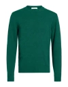 Become Man Sweater Green Size 40 Wool, Polyamide