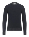 Become Man Sweater Midnight Blue Size 42 Virgin Wool In Blue