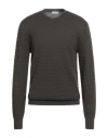 Become Man Sweater Military Green Size 44 Merino Wool, Acrylic