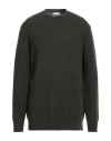 Become Man Sweater Military Green Size 46 Wool, Polyamide