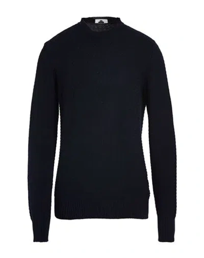 Become Man Sweater Navy Size 42 Wool, Polyamide