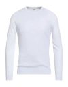 Become Man Sweater White Size 40 Cotton In White