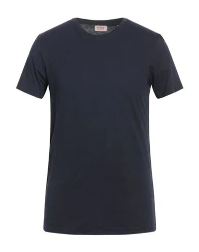 Become Man T-shirt Navy Blue Size L Organic Cotton