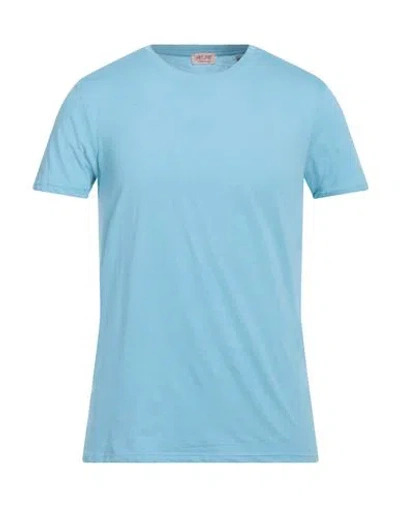 Become Man T-shirt Sky Blue Size Xl Organic Cotton