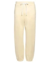 Become One Man Pants Pastel Yellow Size Xl Polyester, Elastane In Yellow