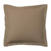 Bed Maker's Levinsohn Textile Tailored Euro Sham In Brown