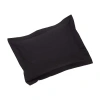 Bed Maker's Levinsohn Textile Tailored Pillow Sham In Black