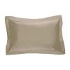 Bed Maker's Levinsohn Textile Tailored Pillow Sham In Brown