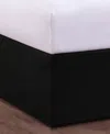 Bed Maker's Magic Skirt Tailored Bedskirt, Full In Black