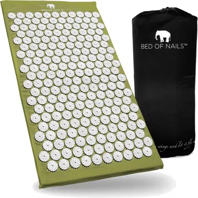 Bed Of Nails Bon Orginal Premium Acupuncture Mat In Green