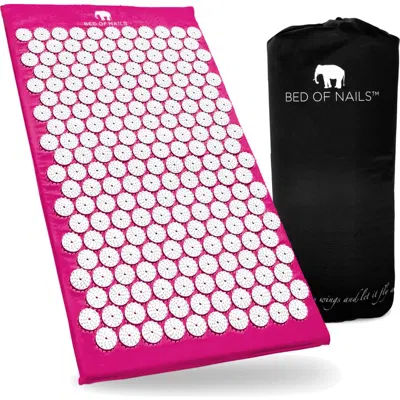 Bed Of Nails Bon Orginal Premium Acupuncture Mat In Pink