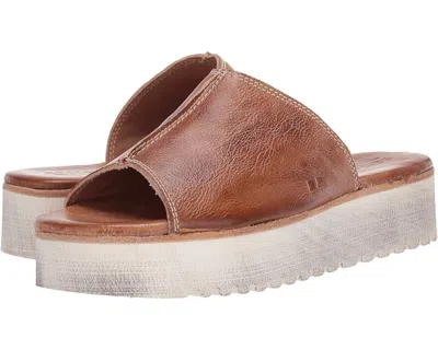 Bed Stã¼ Bed Stu Fairlee Ii F395005-915 Sandals Tan Leather Platform Hawk659 In Brown