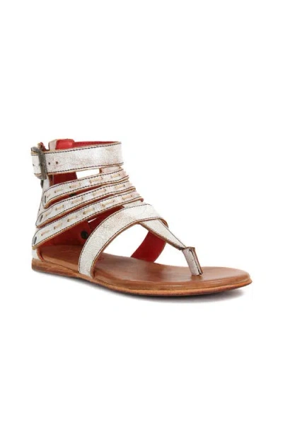 Bed Stu Artemis Ii Gladiator Sandal In White