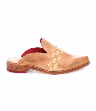 Bed Stu Asenet Mule In Tan Gold Rustic In Brown