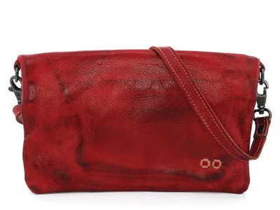 Bed Stu Cadence Leather Crossbody Bag In Red