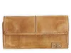 Bed Stu Canton Leather Clutch Wallet In Brown