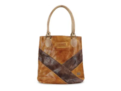 Bed Stu Italic Leather Tote In Brown