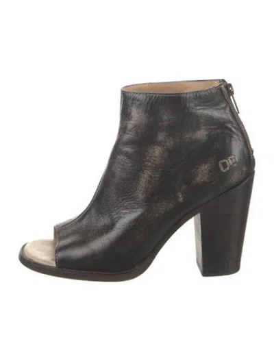 Pre-owned Bed Stu Leather Boots In Black