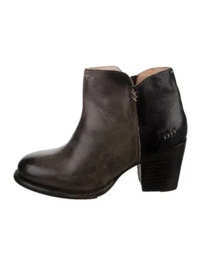 Pre-owned Bed Stu Leather Boots In Blue