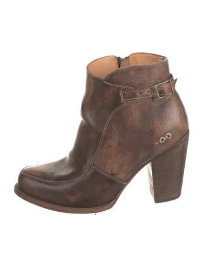 Pre-owned Bed Stu Leather Boots In Brown