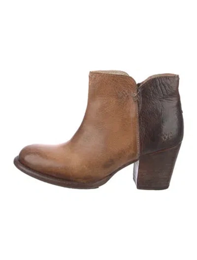 Pre-owned Bed Stu Leather Boots In Brown