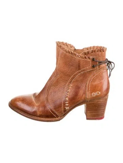 Pre-owned Bed Stu Leather Boots In Brown