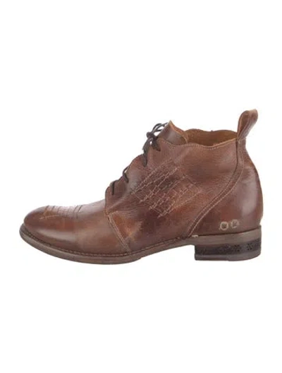 Pre-owned Bed Stu Leather Boots In Brown