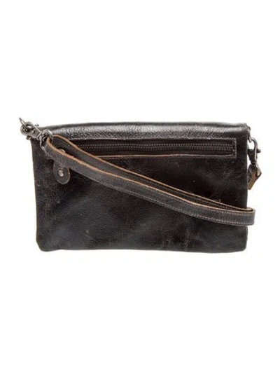 Pre-owned Bed Stu Leather Crossbody Bag In Black