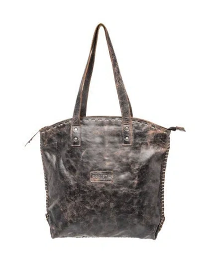 Pre-owned Bed Stu Leather Tote In Grey